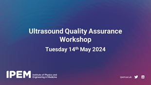 Ultrasound Quality Assurance Workshop